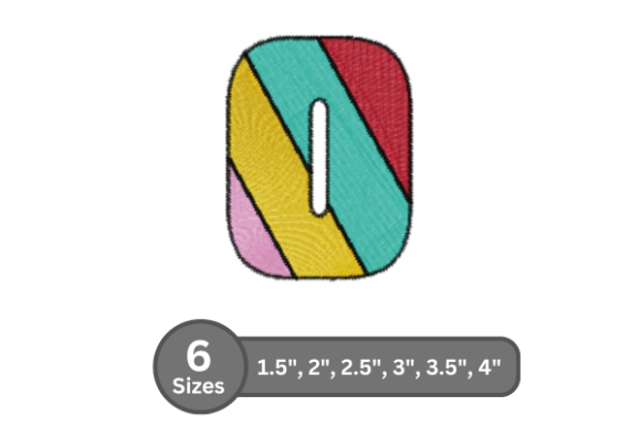 Candy Stripe Number -0