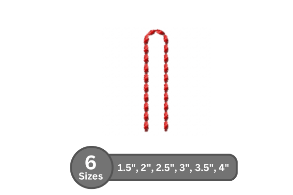 Soft Cord Alphabet -I: A Cozy, Festive Font for Holiday Stitching